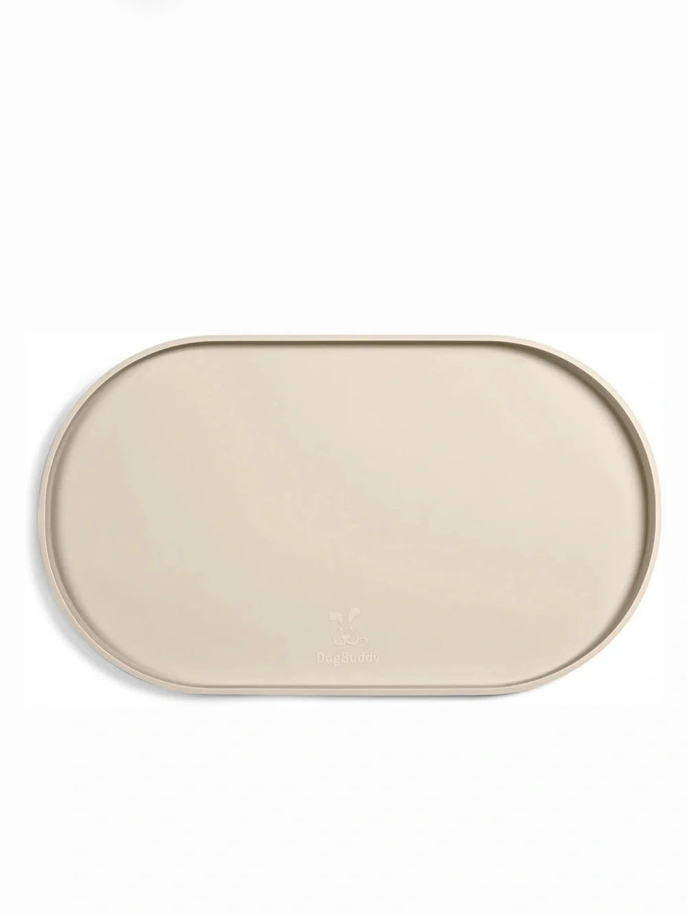 Non-Slip Pet Feeding Mat in Beige
